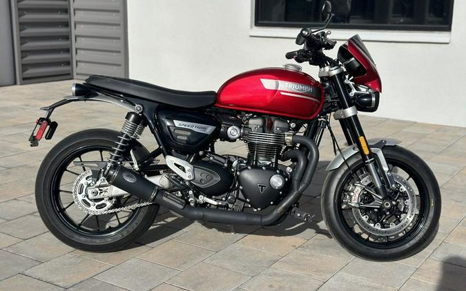 2023 Triumph Speed Twin 1200 Red Hopper