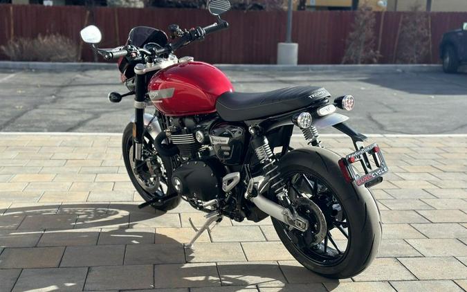 2023 Triumph Speed Twin 1200 Red Hopper