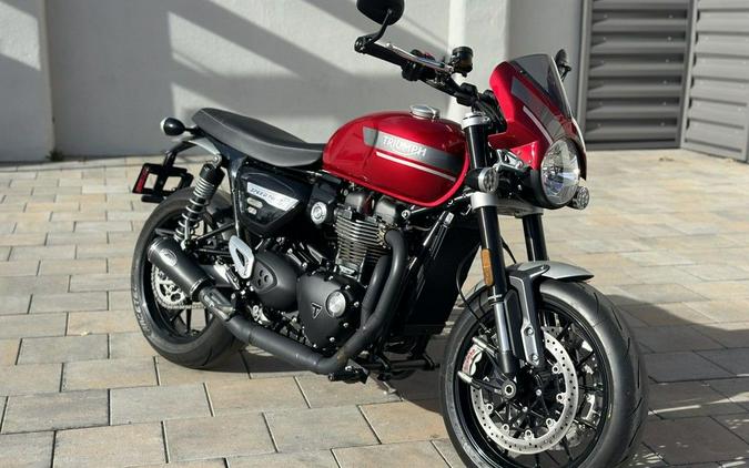 2023 Triumph Speed Twin 1200 Red Hopper