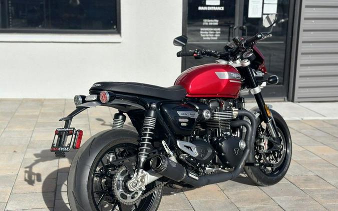 2023 Triumph Speed Twin 1200 Red Hopper