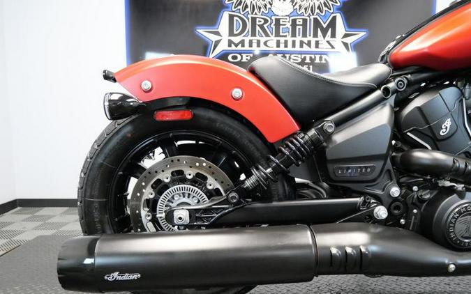 2025 Indian Motorcycle® Scout® Bobber Limited +Tech Sunset Red Smoke