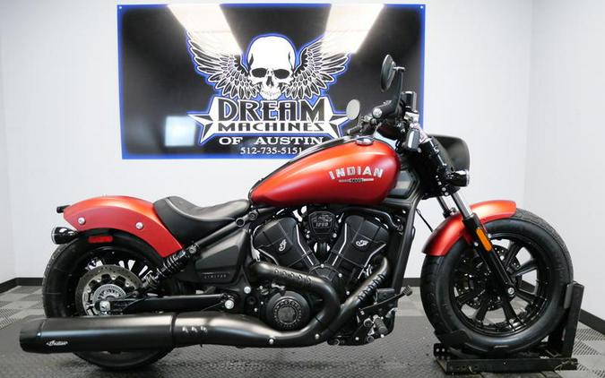 2025 Indian Motorcycle® Scout® Bobber Limited +Tech Sunset Red Smoke