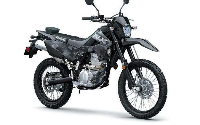 2024 Kawasaki KLX®300 Cypher Camo Gray