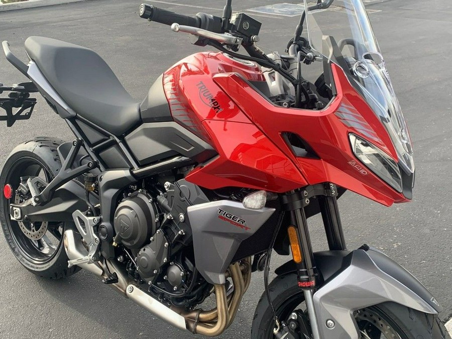 2024 Triumph Tiger Sport 660 Korosi Red/Graphite