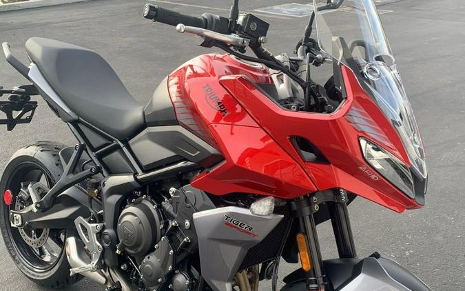 2024 Triumph Tiger Sport 660 Korosi Red/Graphite