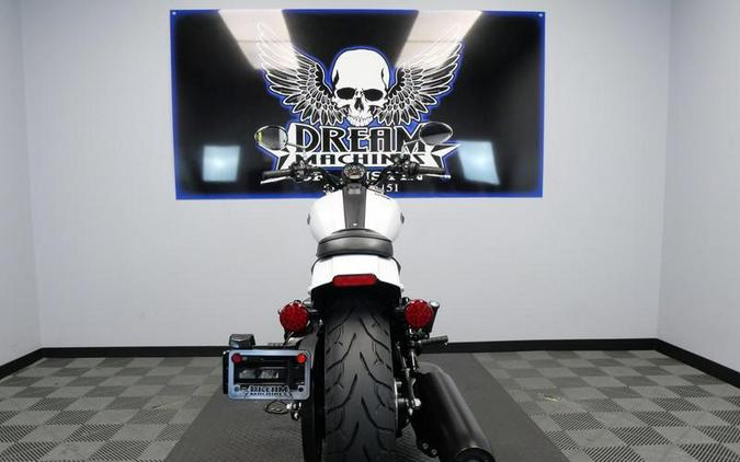 2025 Indian Motorcycle® Scout® Sixty Bobber Limited Ghost White Metallic Smoke