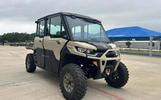 2024 Can-Am Defender MAX Limited HD10 Desert Tan & Timeless Bl