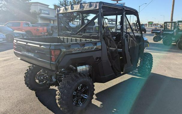 New 2025 POLARIS RANGER CREW XP 1000 TEXAS EDITION BLACK CRYSTAL