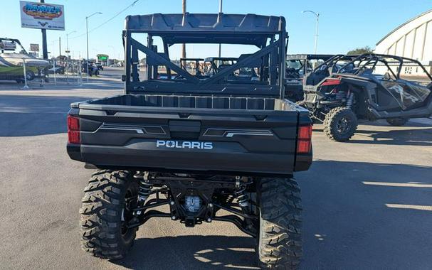 New 2025 POLARIS RANGER CREW XP 1000 TEXAS EDITION BLACK CRYSTAL