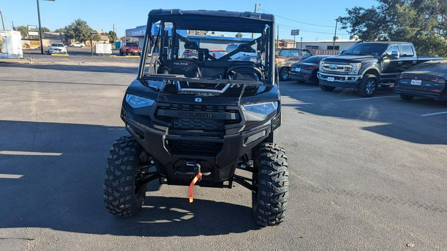 New 2025 POLARIS RANGER CREW XP 1000 TEXAS EDITION BLACK CRYSTAL