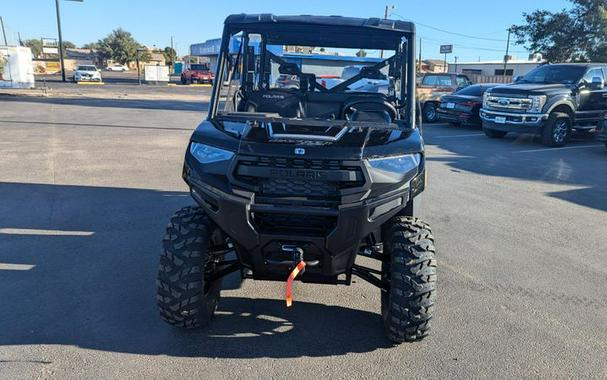 New 2025 POLARIS RANGER CREW XP 1000 TEXAS EDITION BLACK CRYSTAL