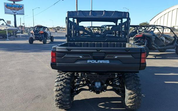 New 2025 POLARIS RANGER CREW XP 1000 TEXAS EDITION BLACK CRYSTAL