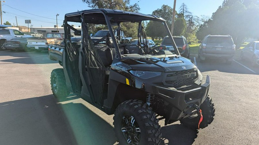 New 2025 POLARIS RANGER CREW XP 1000 TEXAS EDITION BLACK CRYSTAL