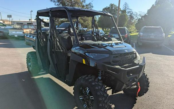 New 2025 POLARIS RANGER CREW XP 1000 TEXAS EDITION BLACK CRYSTAL