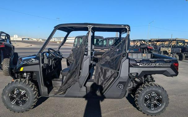 New 2025 POLARIS RANGER CREW XP 1000 TEXAS EDITION BLACK CRYSTAL