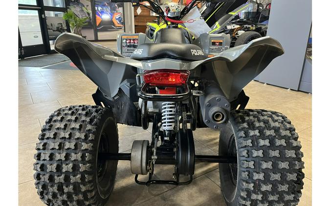 2022 Polaris Industries Outlaw 110 EFI Avalanche Gray/Lime Squeeze