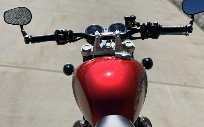 2022 Triumph Speed Twin Red Hopper