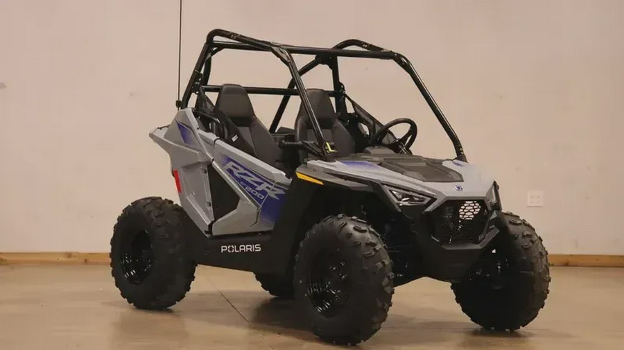 New 2025 POLARIS RZR 200 EFI STORM GRAY AND BLUE