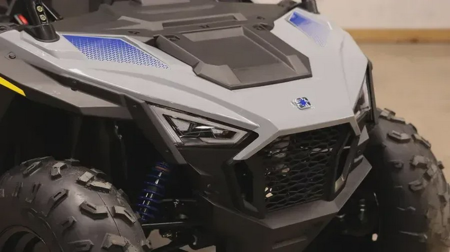 New 2025 POLARIS RZR 200 EFI STORM GRAY AND BLUE