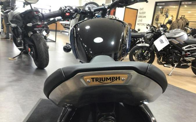 2026 Triumph Bonneville Bobber Interstellar Blue