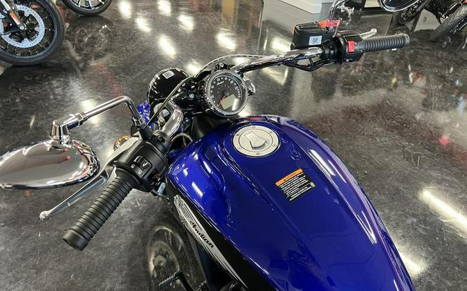 2024 Indian Motorcycle® Scout® ABS Spirit Blue Metallic/Black Metallic
