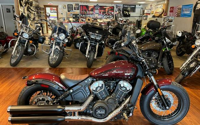 2024 Indian Motorcycle® Scout® Bobber Twenty ABS Maroon Metallic