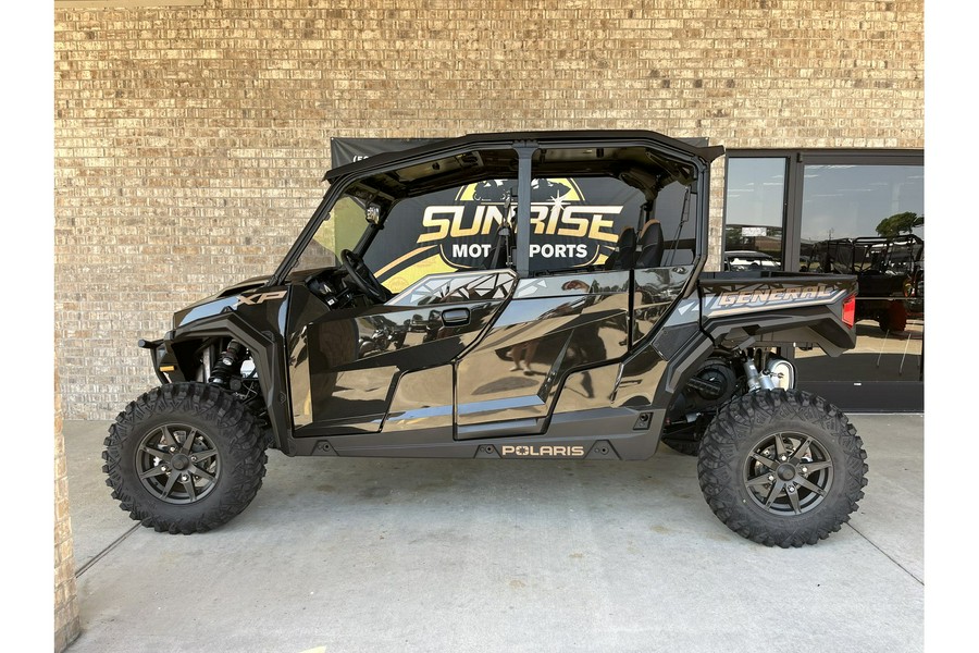 2023 Polaris Industries GENERAL XP 4 1000 Ultimate Black Crystal