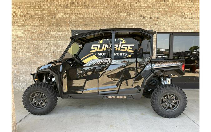 2023 Polaris Industries GENERAL XP 4 1000 Ultimate Black Crystal