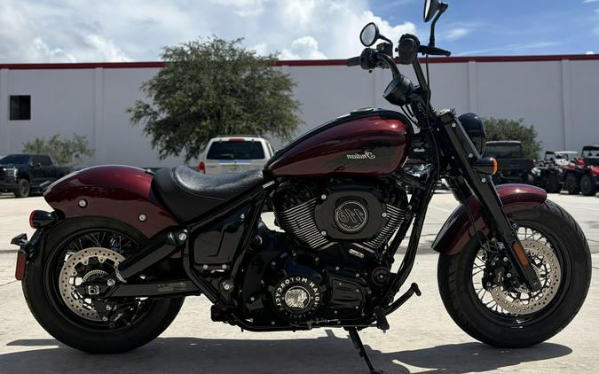 2025 Indian Motorcycle CHIEF BOBBER DARK HORSE MAROON MTLLIC 49S