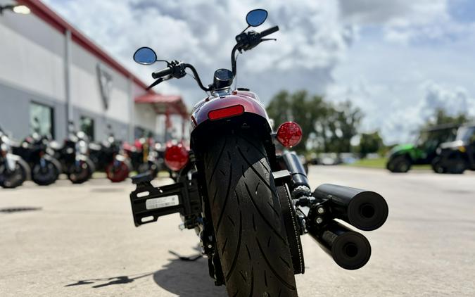2025 Indian Motorcycle CHIEF BOBBER DARK HORSE MAROON MTLLIC 49S