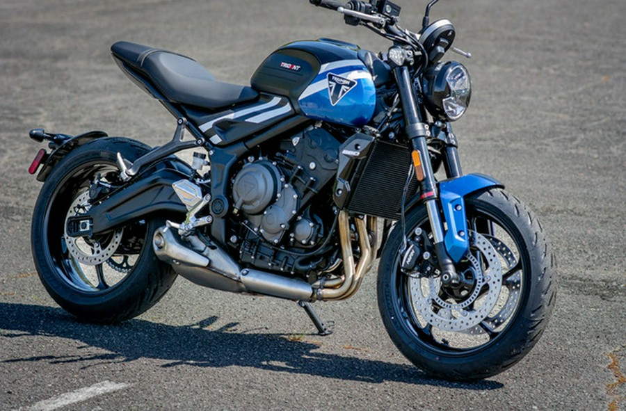2025 Triumph Trident 660 Cobalt Blue/Sapphire Black