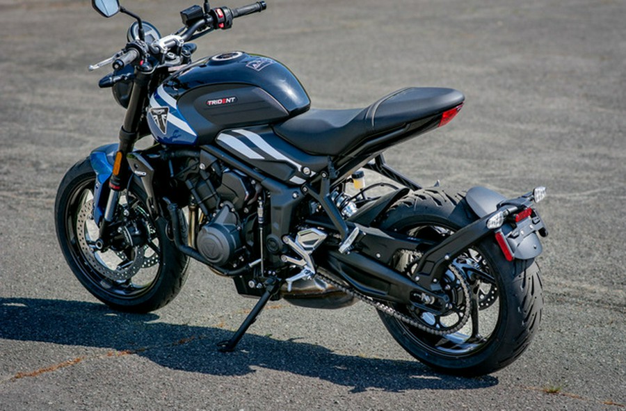 2025 Triumph Trident 660 Cobalt Blue/Sapphire Black