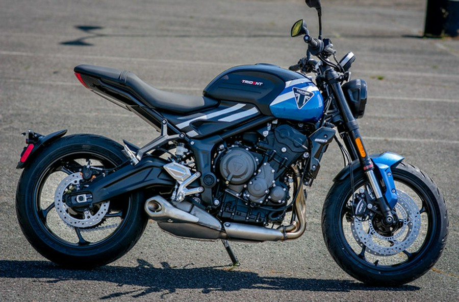 2025 Triumph Trident 660 Cobalt Blue/Sapphire Black
