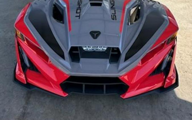 2026 Polaris Slingshot® R Manual Radiant Gray with Indy Red Pearl
