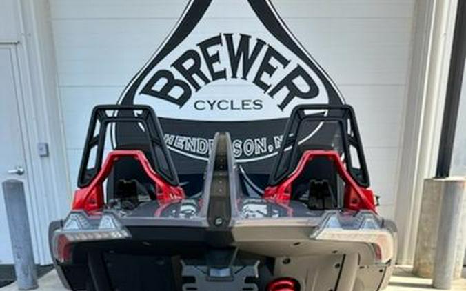 2026 Polaris Slingshot® R Manual Radiant Gray with Indy Red Pearl