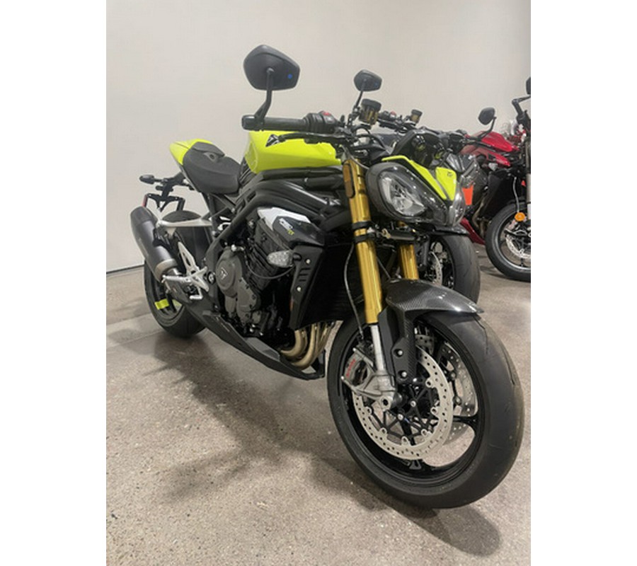 2026 Triumph Speed Triple 1200 RX Triumph Performance Yellow