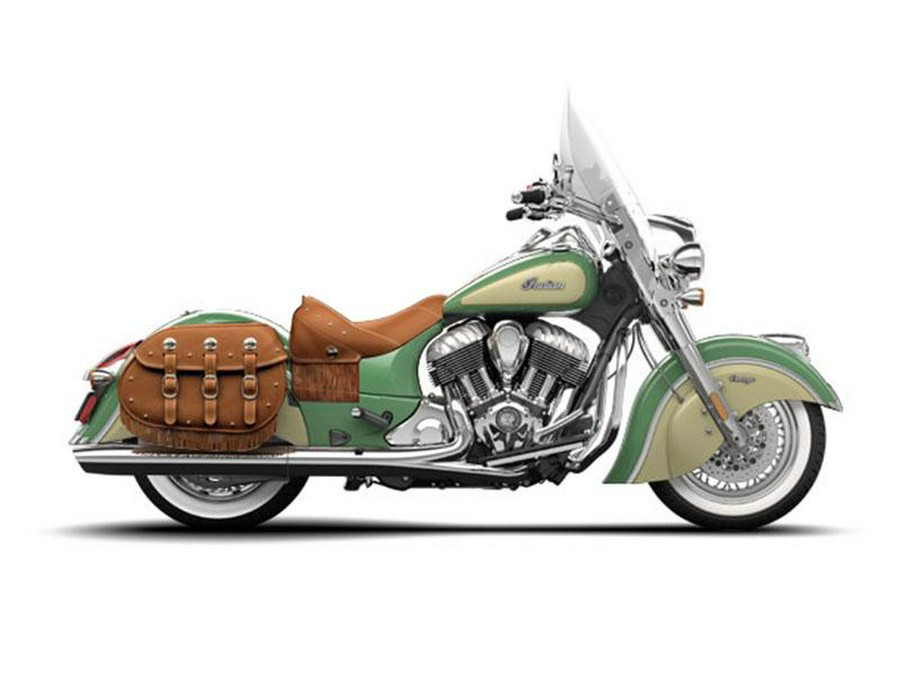 2015 Indian Motorcycle® Chief® Vintage Willow Green/Ivory Cream