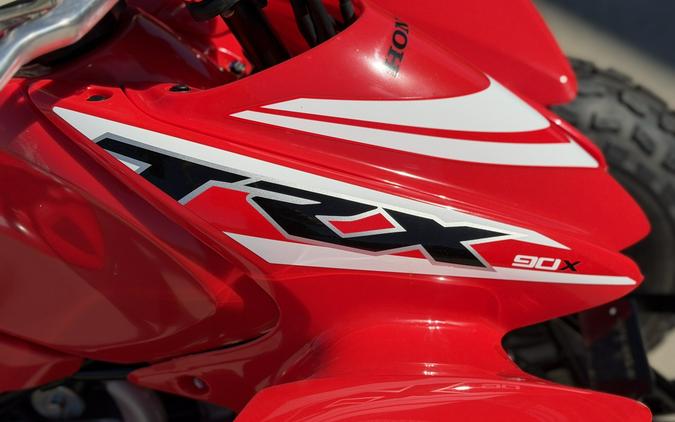 2026 HONDA TRX90X Red - J202387
