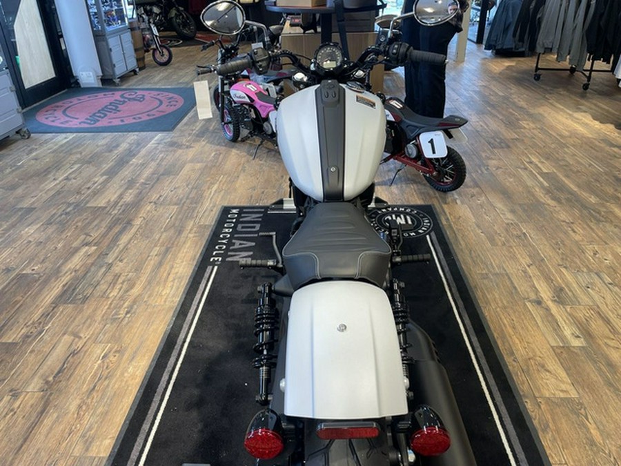 2025 Indian Scout Sixty Bobber Limited Ghost White Metallic S