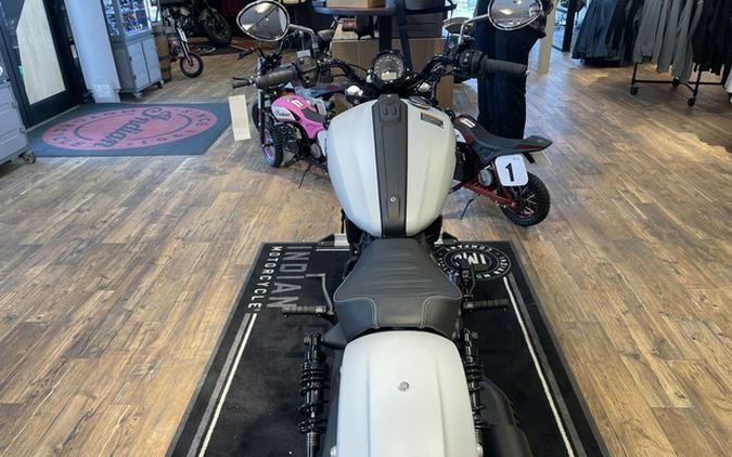 2025 Indian Scout Sixty Bobber Limited Ghost White Metallic S