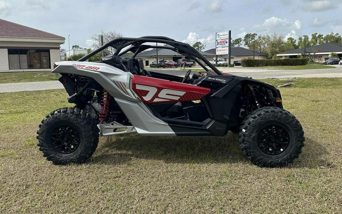 2024 Can-Am® Maverick X3 DS Turbo Fiery Red & Hyper Silver