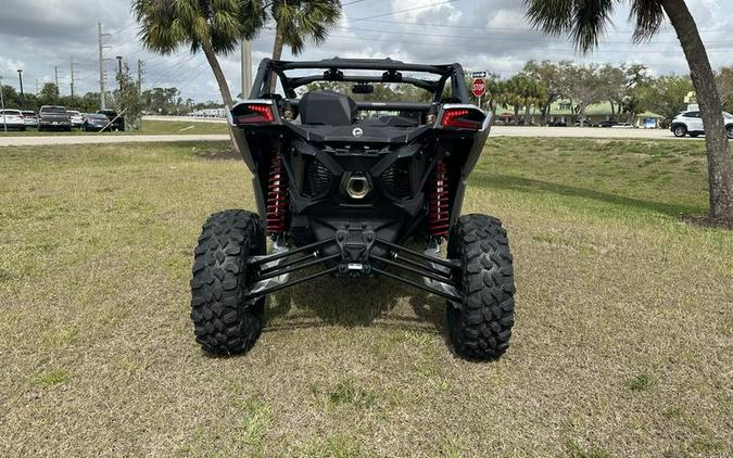 2024 Can-Am® Maverick X3 DS Turbo Fiery Red & Hyper Silver