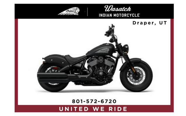 2024 Indian Motorcycle® Chief Bobber Dark Horse® Black Smoke