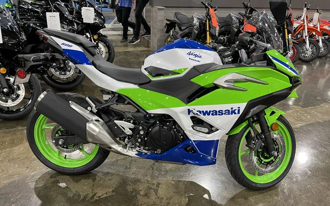 2024 KAWASAKI NINJA 500 SE 40TH ANNIVERSARY EDITION