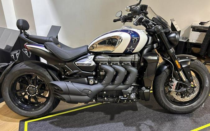 2025 Triumph Rocket 3 GT Evel Knievel Edition Chrome/Pure White