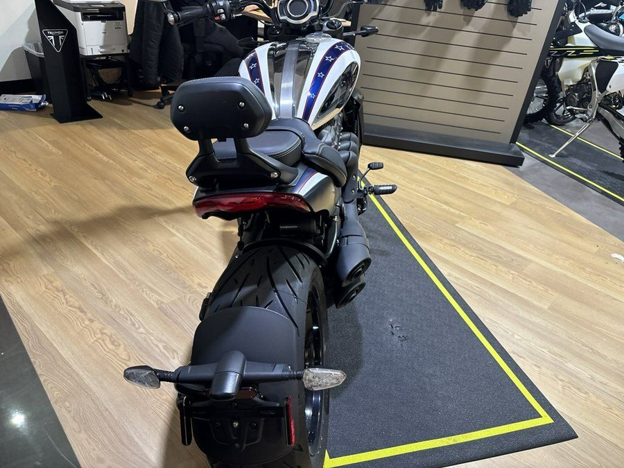 2025 Triumph Rocket 3 GT Evel Knievel Edition Chrome/Pure White