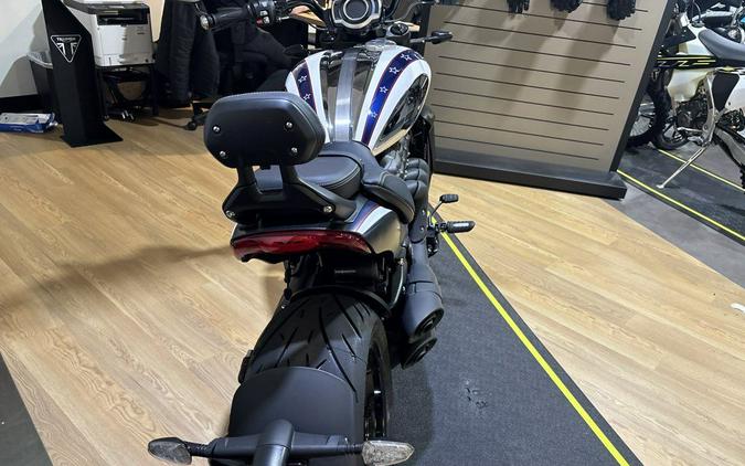 2025 Triumph Rocket 3 GT Evel Knievel Edition Chrome/Pure White