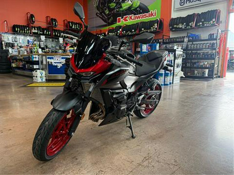 2025 Kawasaki Z500 SE ABS