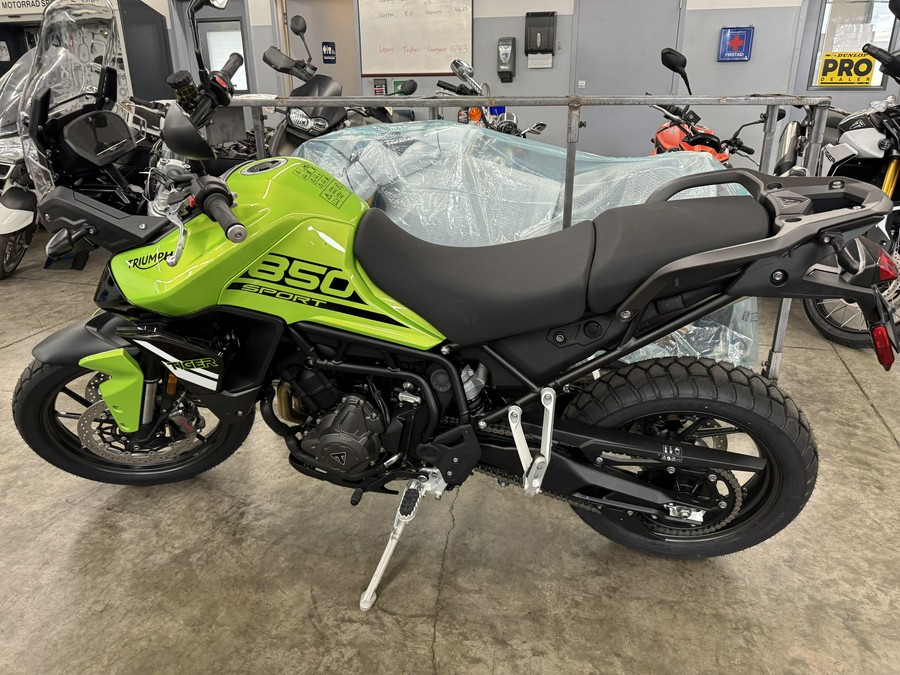 2025 Triumph TIGER 850 SPORT Roulette Green