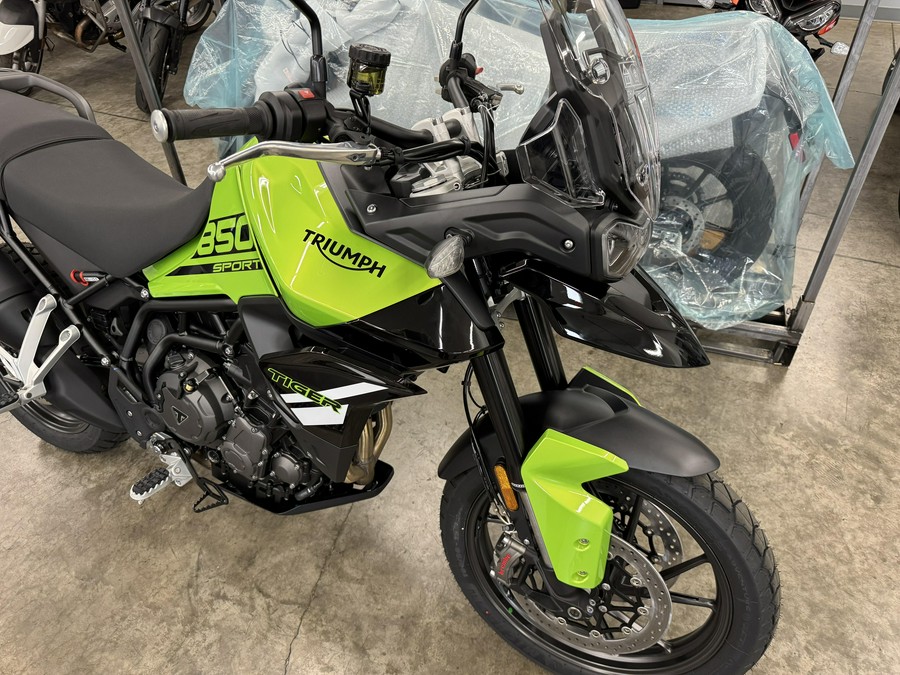 2025 Triumph TIGER 850 SPORT Roulette Green